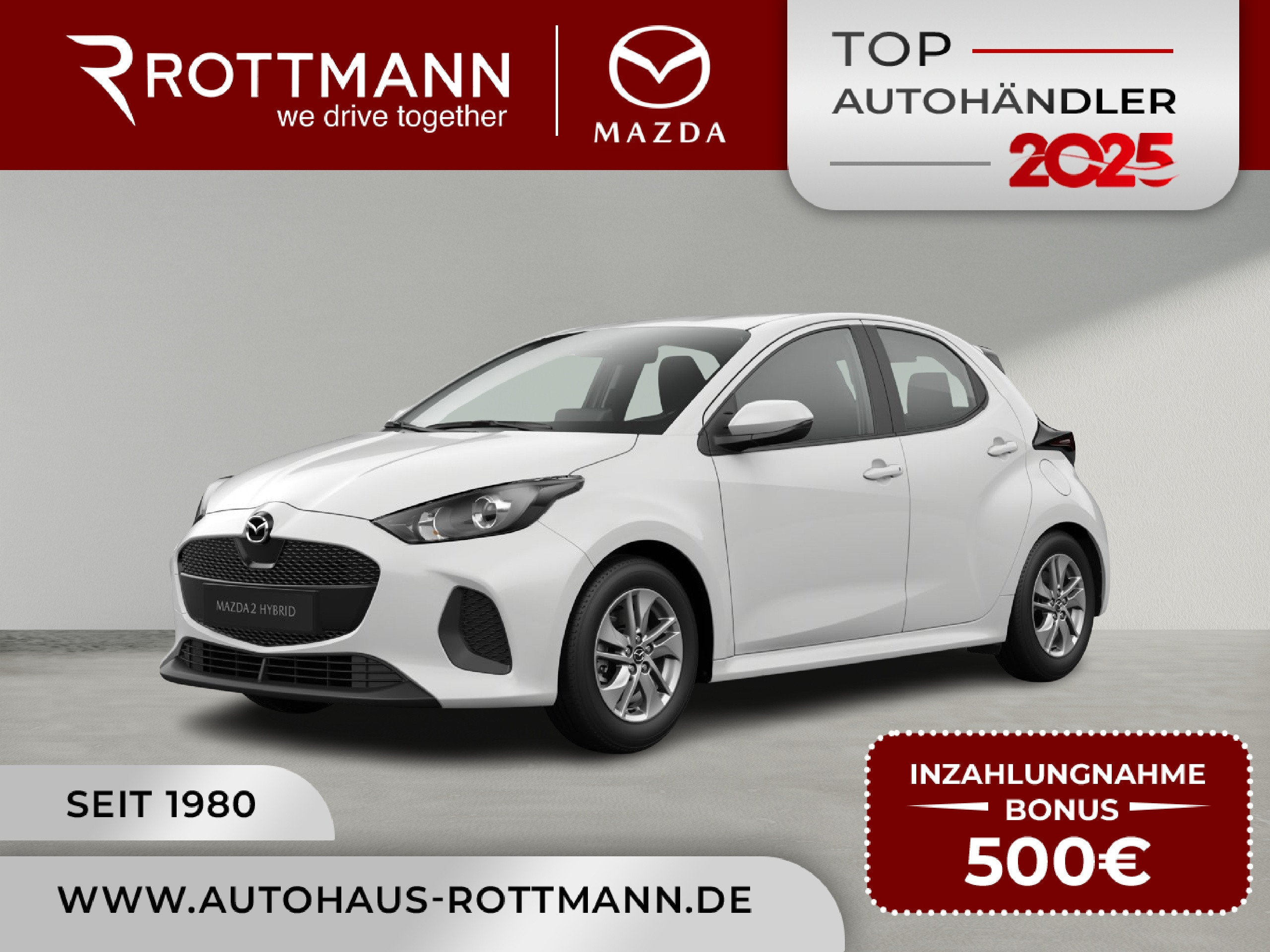 MAZDA 2 Hybrid – 2 Hybrid 2026 1.5L VVT-i 116PS Aut. PRIME-Line