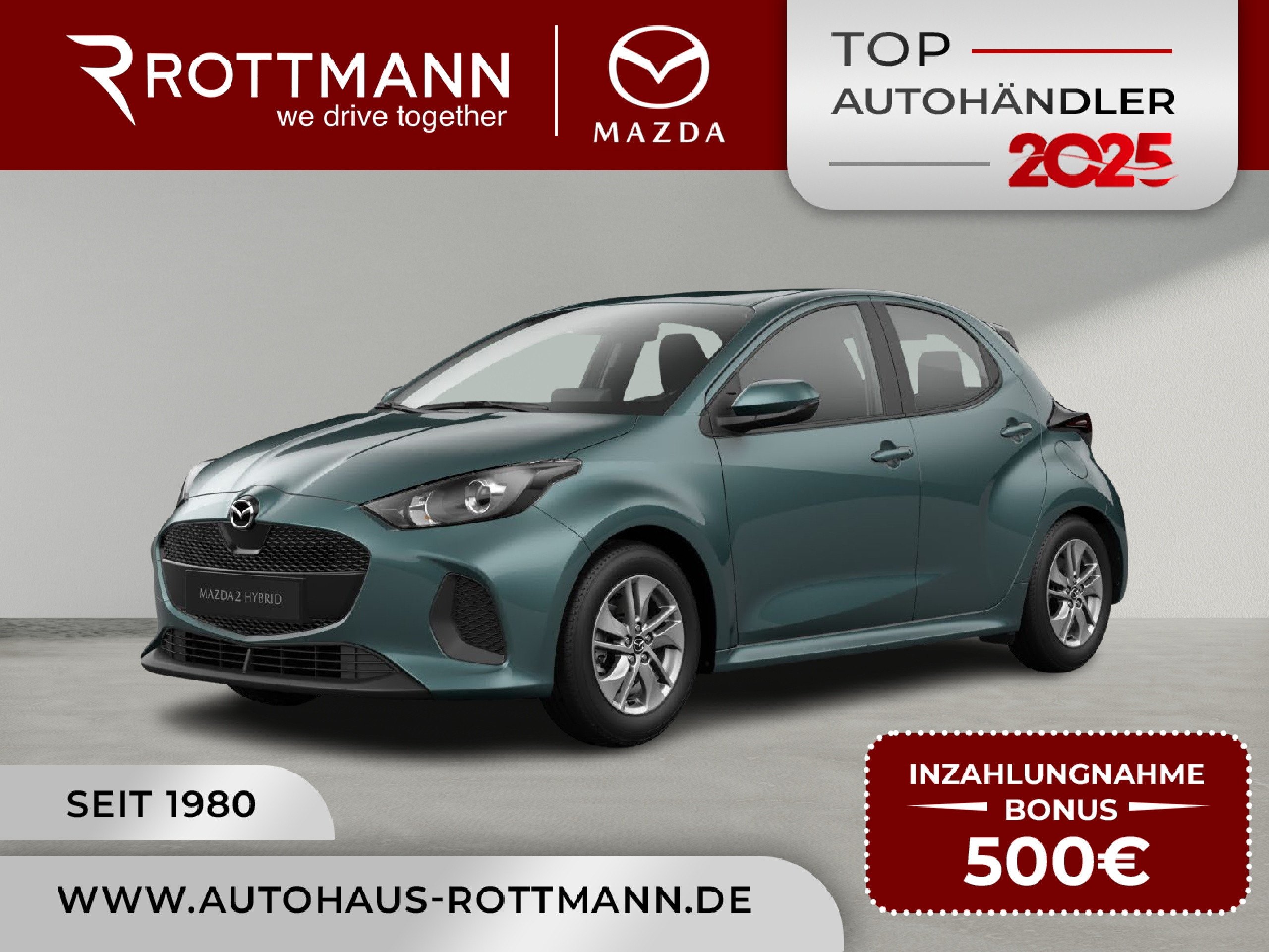 MAZDA 2 Hybrid – 2 Hybrid 2026 1.5L VVT-i 116PS Aut. PRIME-Line