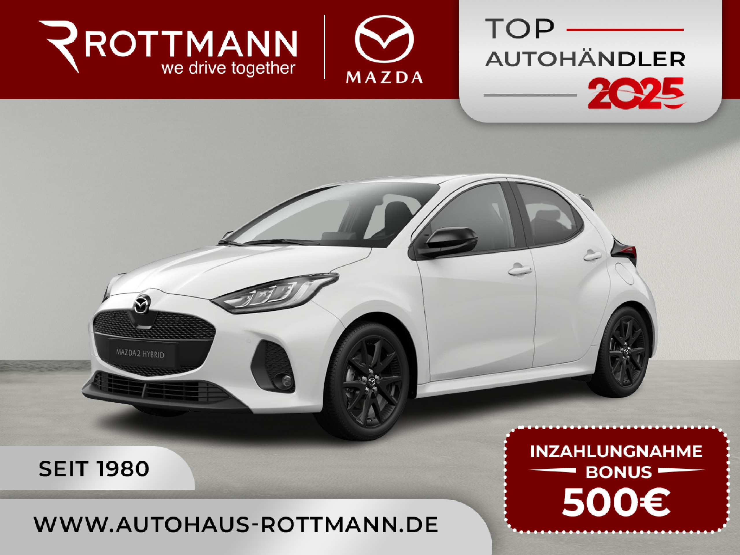 MAZDA 2 Hybrid – 2 Hybrid 2026 1.5 VVT-i 116PS Aut. HOMURA SoMo