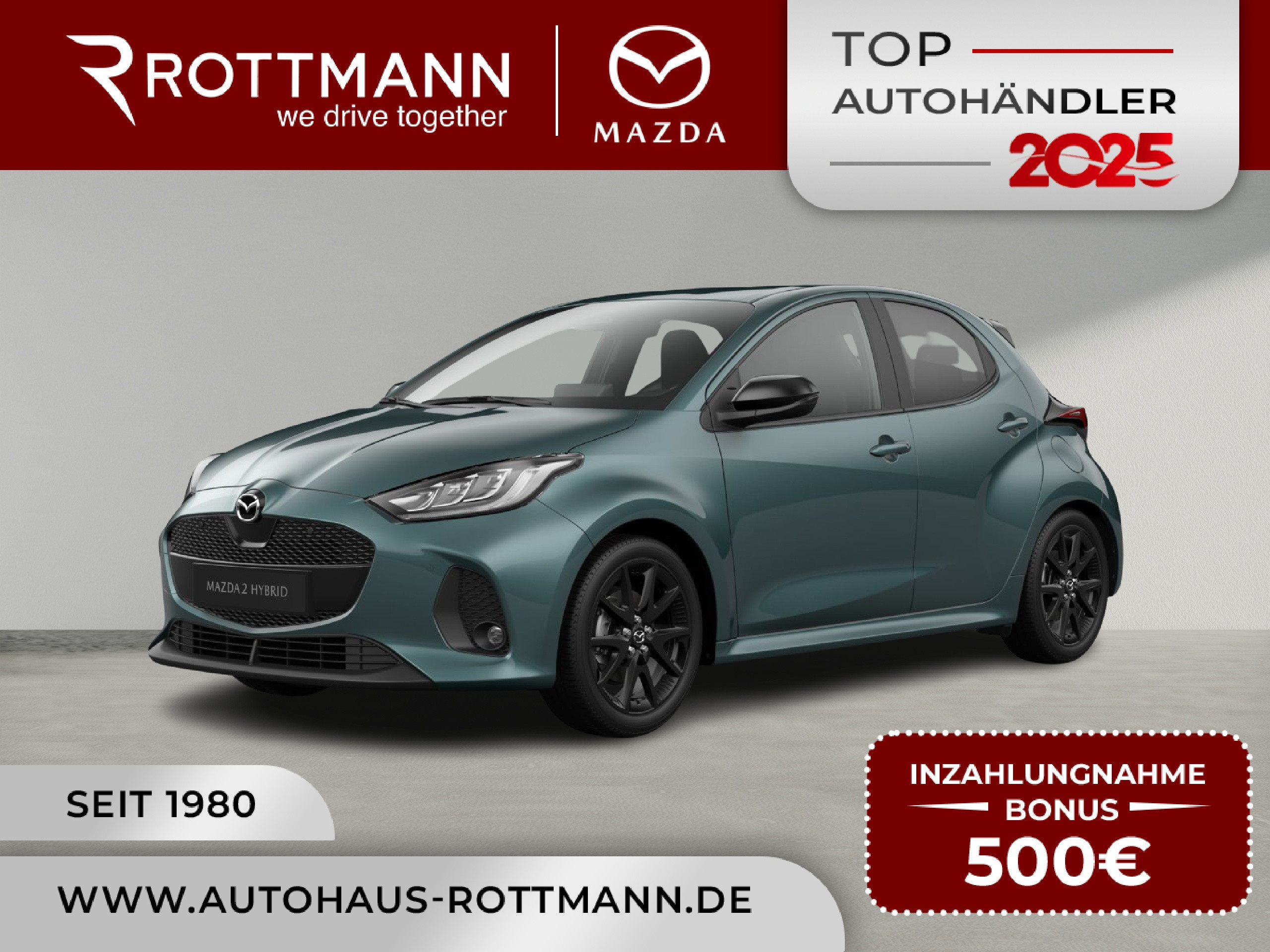 MAZDA 2 Hybrid – 2 Hybrid 2026 1.5 VVT-i 116PS Aut. HOMURA SoMo