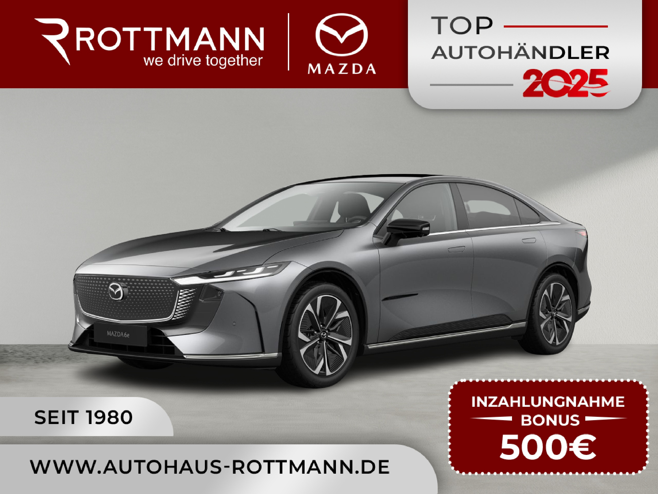 MAZDA 6e – 6e EV 258ps Aut. Takumi Sony/Panoram/360°/LederS
