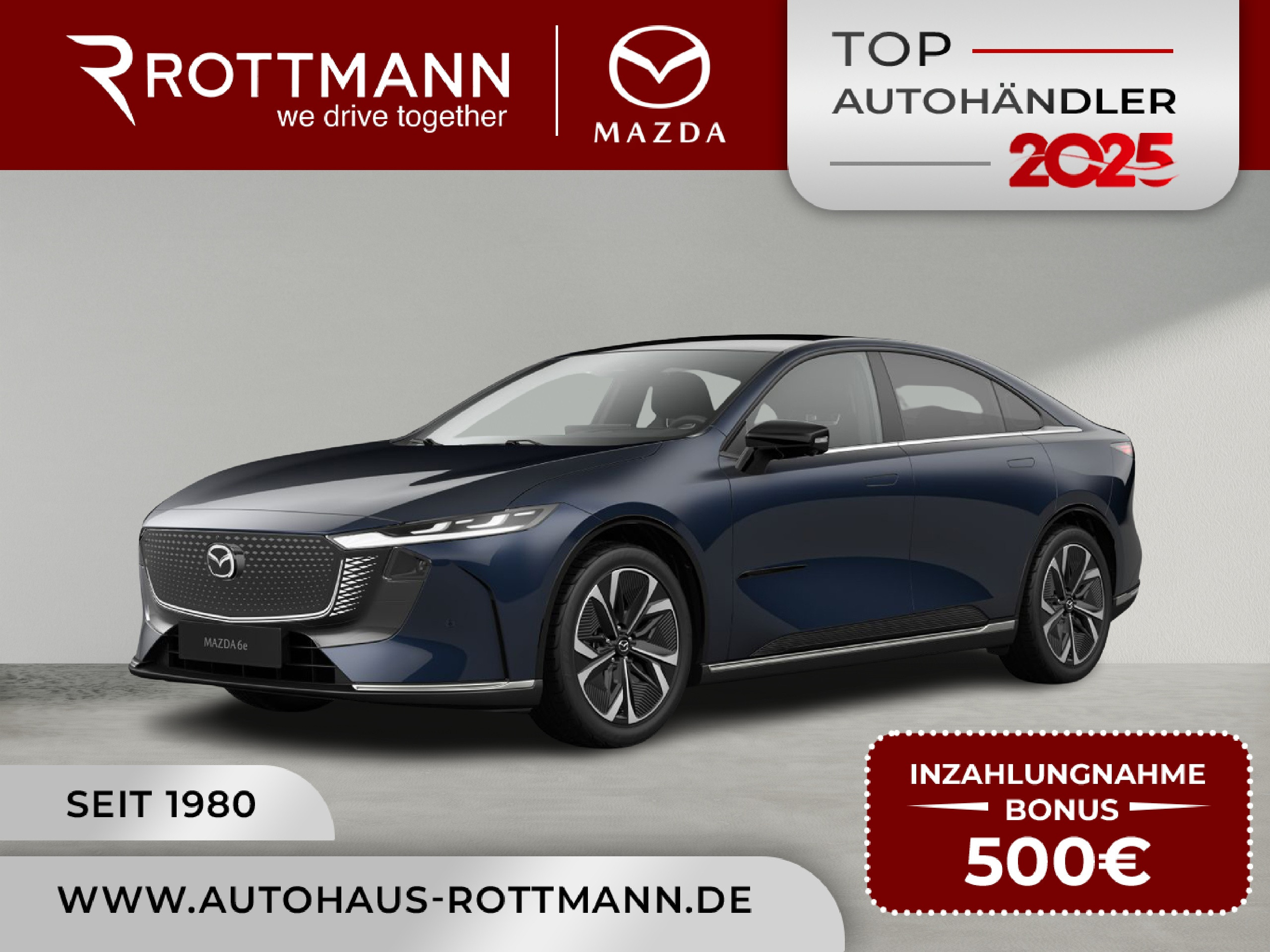 MAZDA 6e – 6e EV 258ps Aut.Takumi Sony/Panorama/360°/LederW