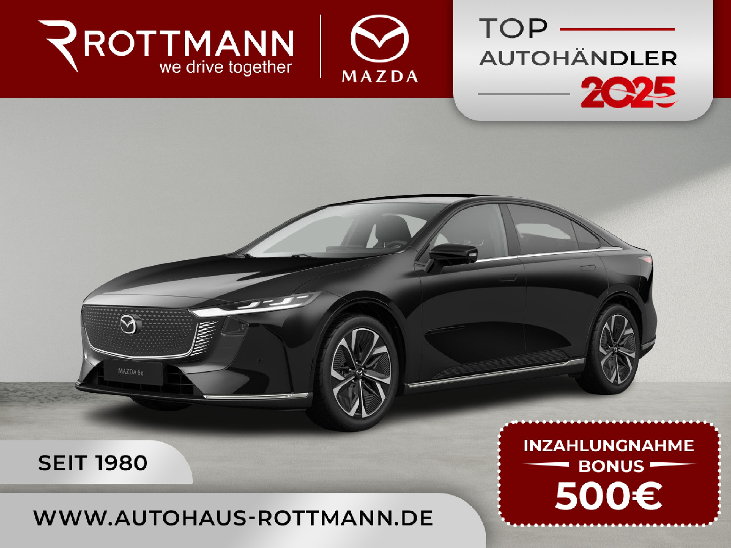 MAZDA 6e – 6e EV 258ps Aut. Takumi Plus/Sony/360°/Leder/Pan