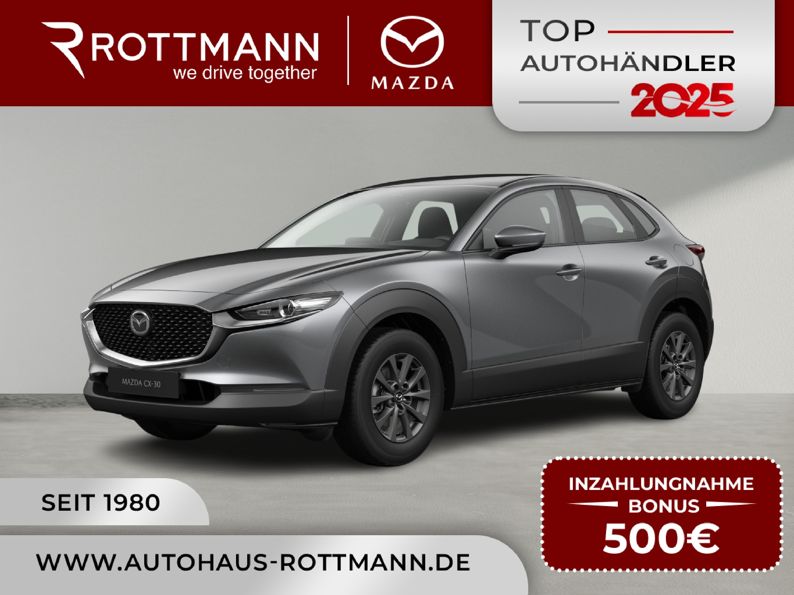 MAZDA CX-30 – CX-30 2027 2.5 eSKYACTIV-G 140ps Aut. PRIME-line