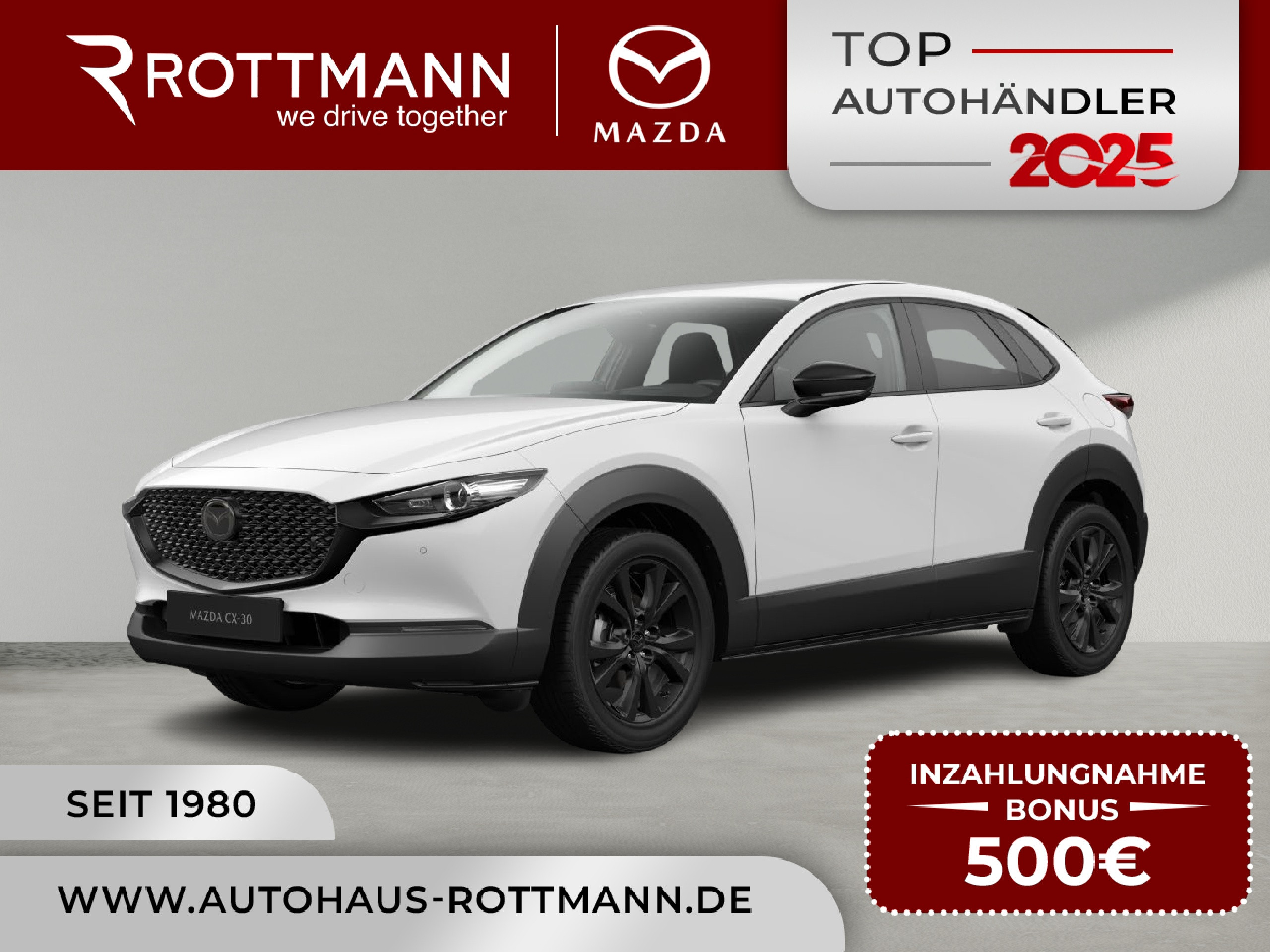 MAZDA CX-30 – CX-30 2027 eSKYACTIV-G 140ps Aut. HOMURA SoMo
