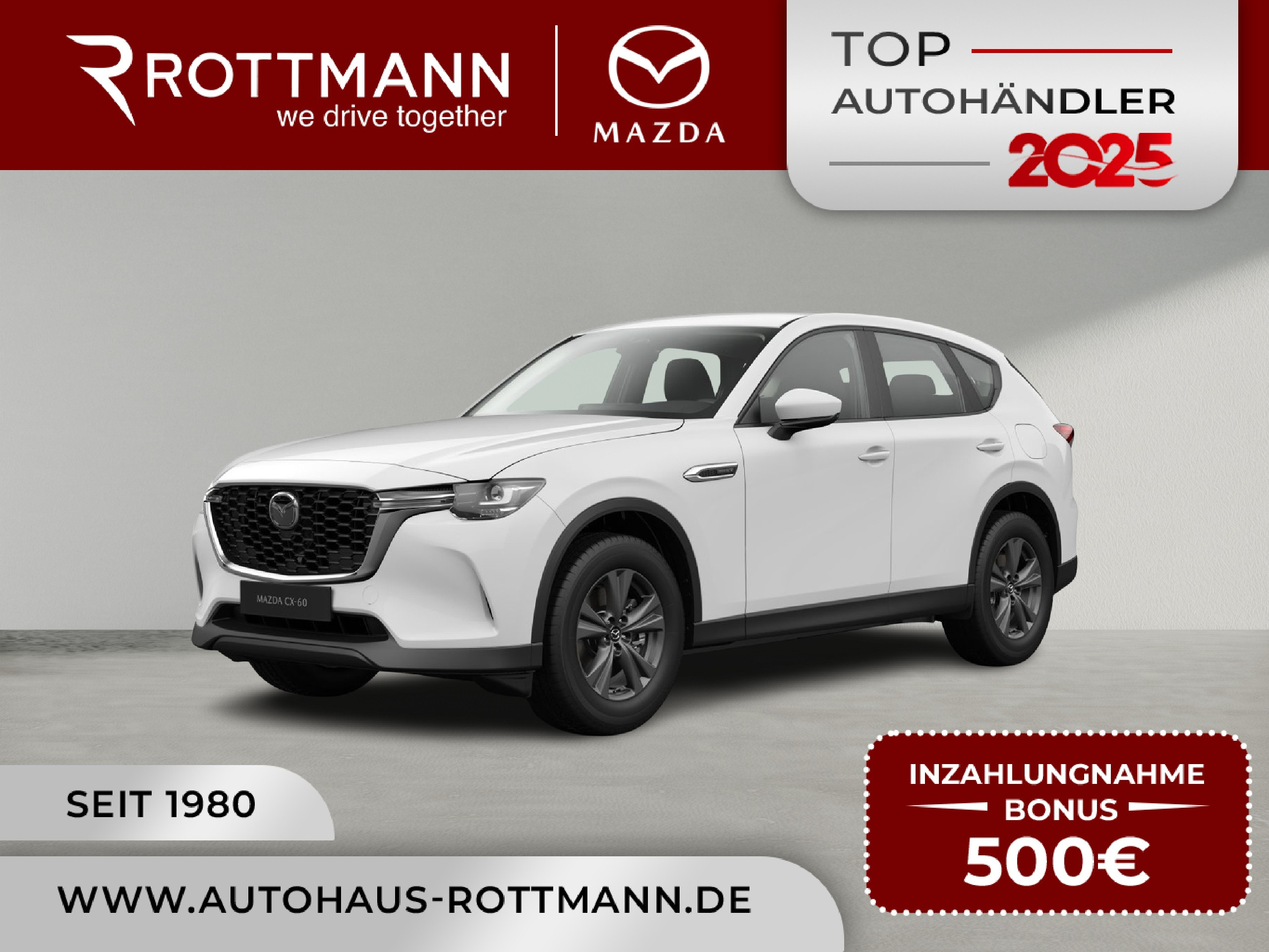 MAZDA CX-60 – CX-60 2026 e-SKYACTIV D 200ps Aut. PRIME-Line
