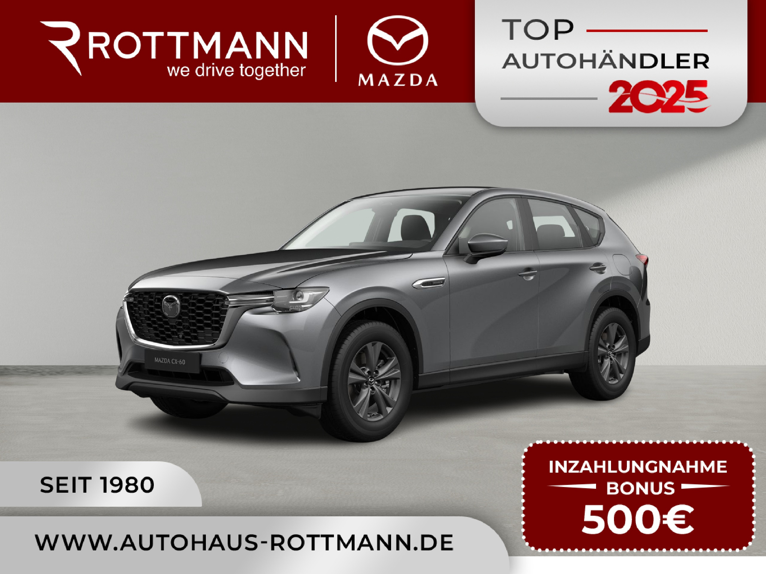 MAZDA CX-60 – CX-60 2026 e-SKYACTIV D 200ps Aut. PRIME-Line