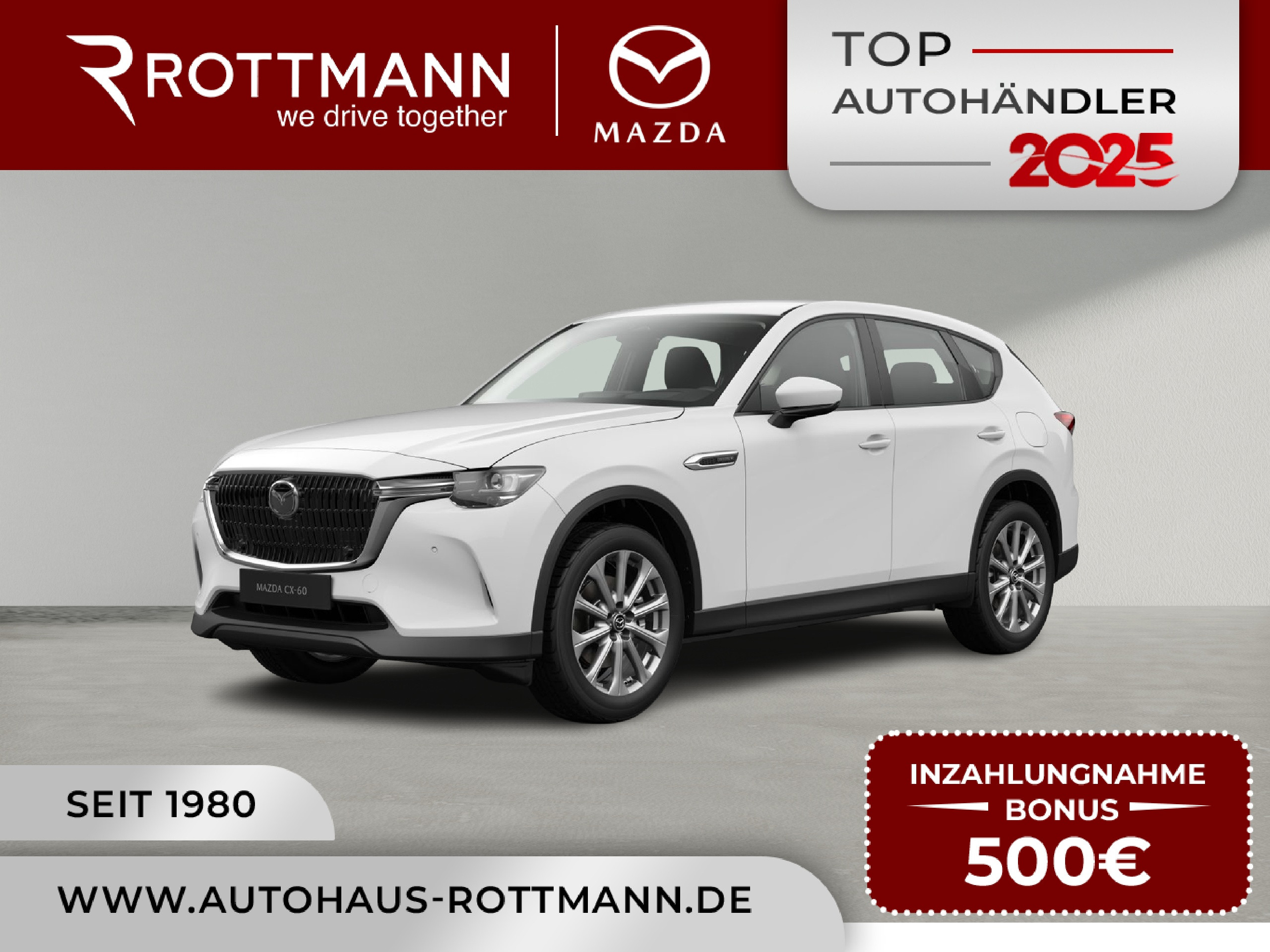 MAZDA CX-60 – CX-60 2026 eSKYACTIV D 200ps Aut. Exclusive-Line