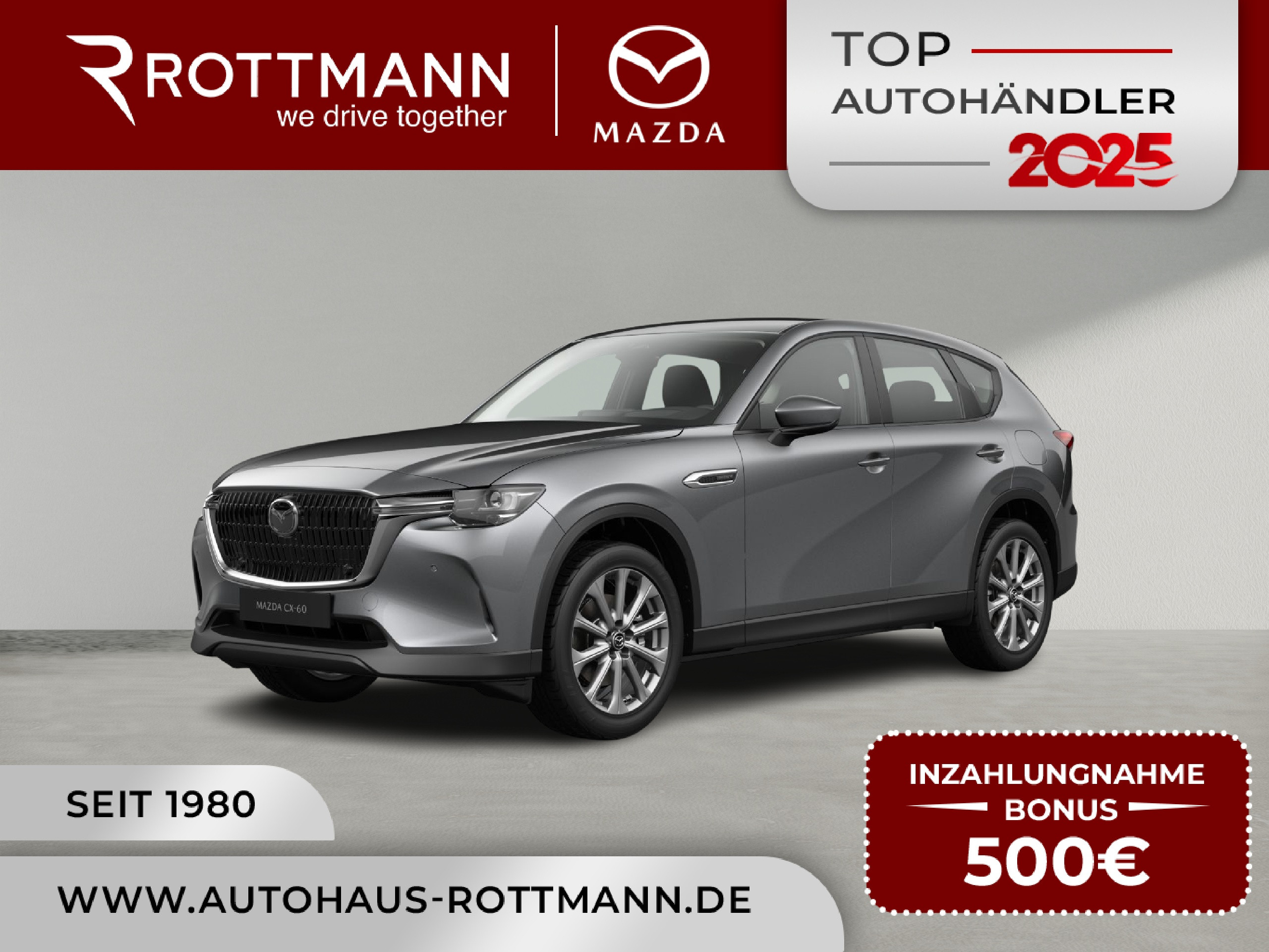 MAZDA CX-60 – CX-60 2026 eSKYACTIV D 200ps Aut. Exclusive-Line