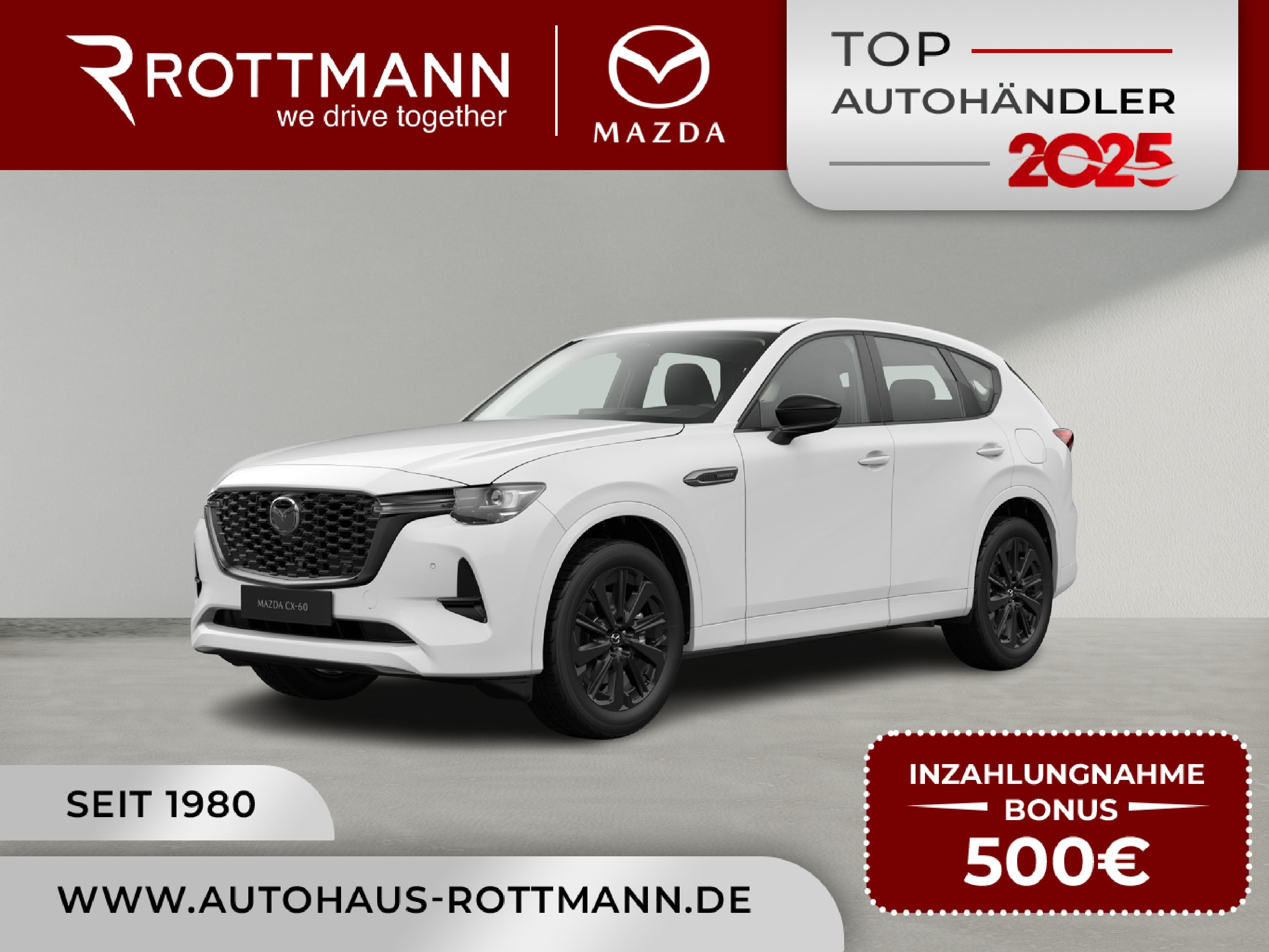 MAZDA CX-60 – CX-60 Plug-In-Hybrid PHEV 327ps Aut. AWD Homura