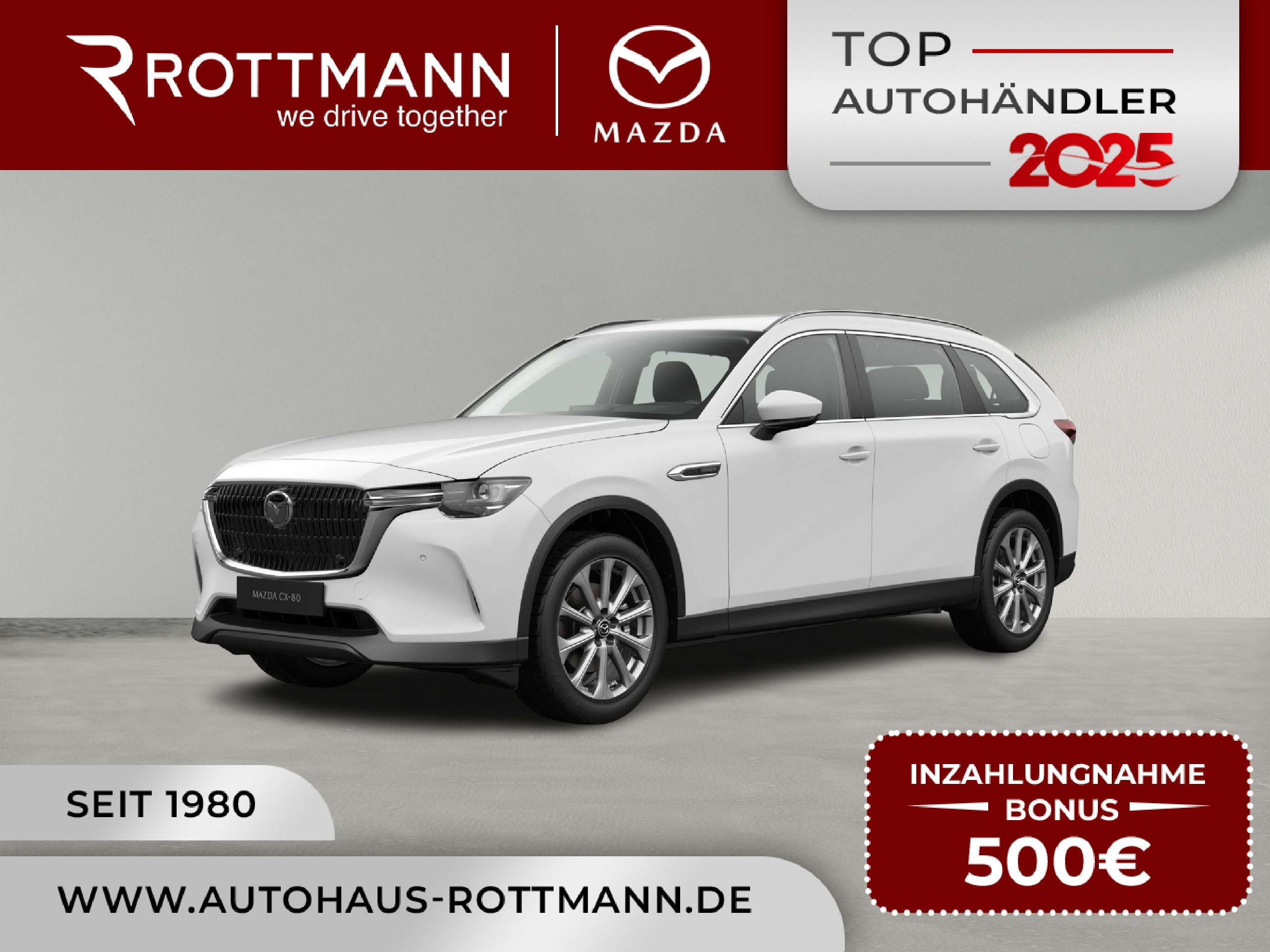 MAZDA CX-80 – CX-80 2026 D254ps Aut. AWD EXCLUSIVE-Line