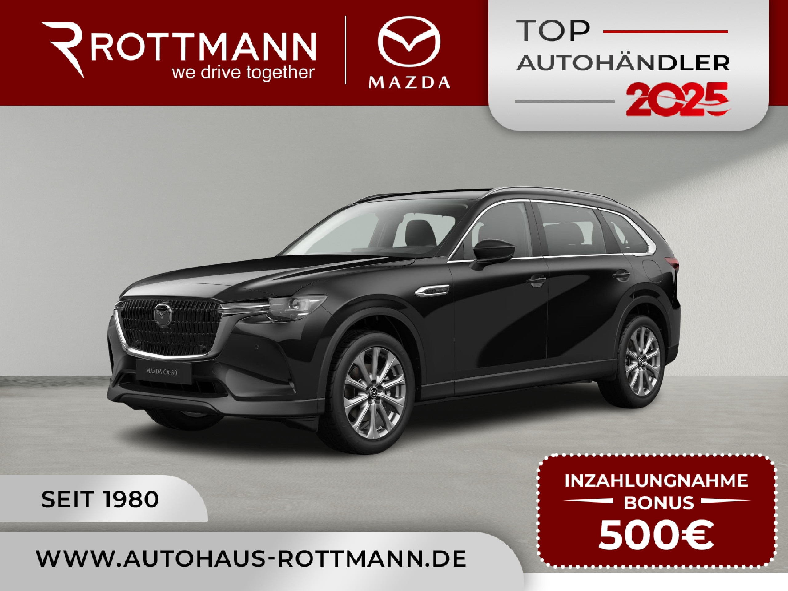 MAZDA CX-80 – CX-80 2026 D254ps Aut. AWD EXCLUSIVE-Line
