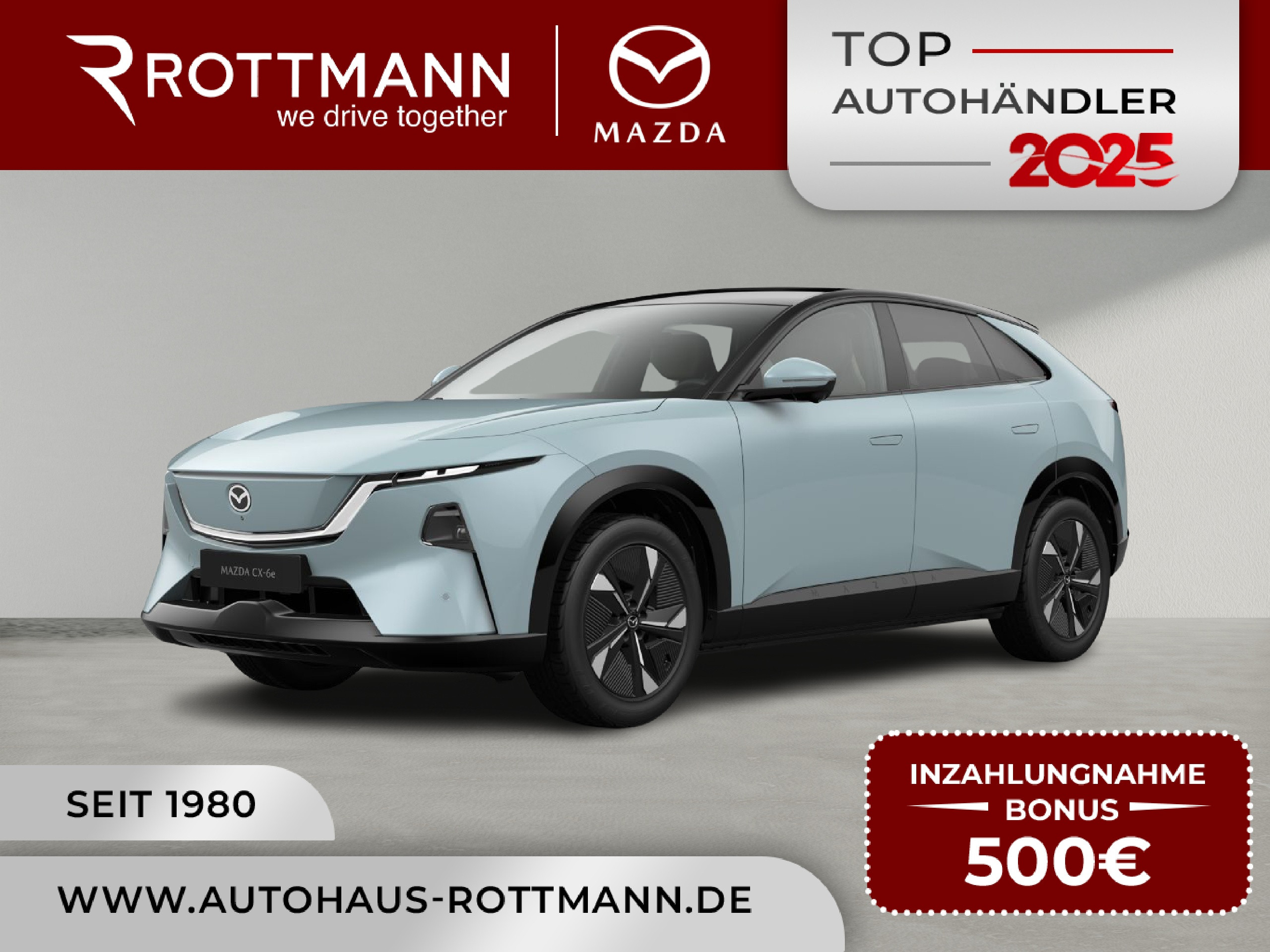 MAZDA CX6E – CX-6e EV 258ps TAKUMI Leder-W ACC 360° Panorama