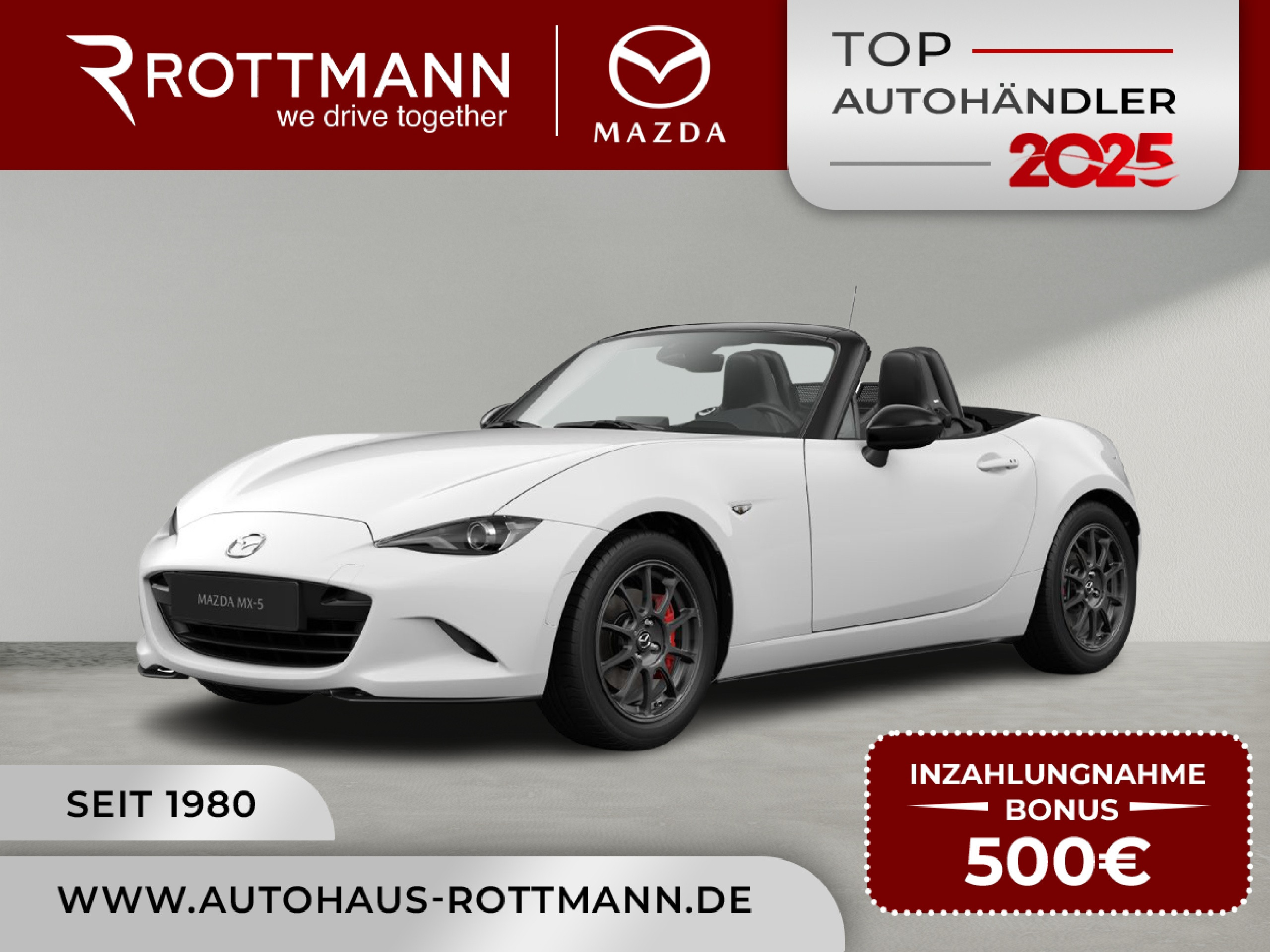 MAZDA MX-5 – MX-5 2027 1.5 SKYACTIV-G 136ps HOMURA SoMo